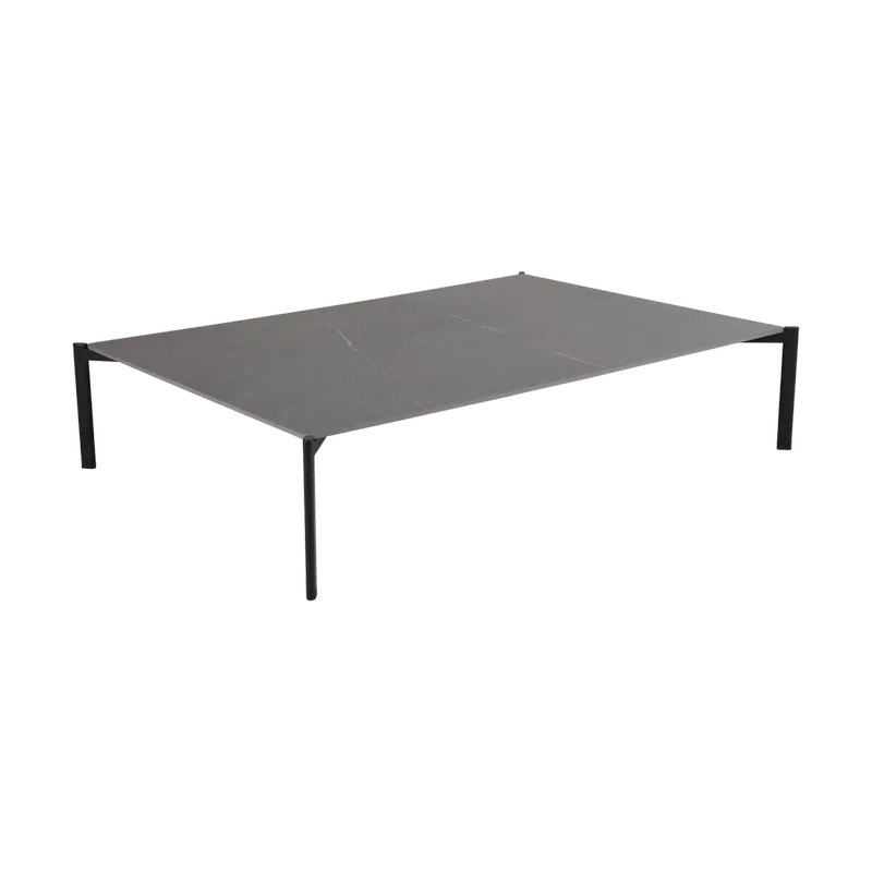 Hallavara Couchtisch Schwarz 112x162 cm van Brafab – productfoto