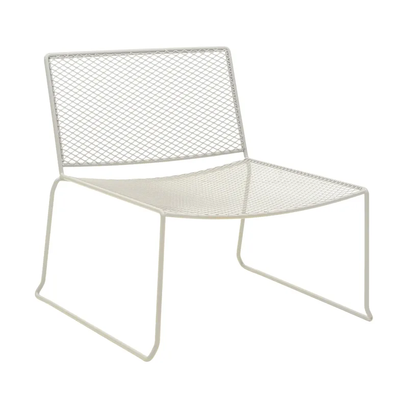 Haru Lounge-Sessel Pearl white von Brafab – Produktfoto