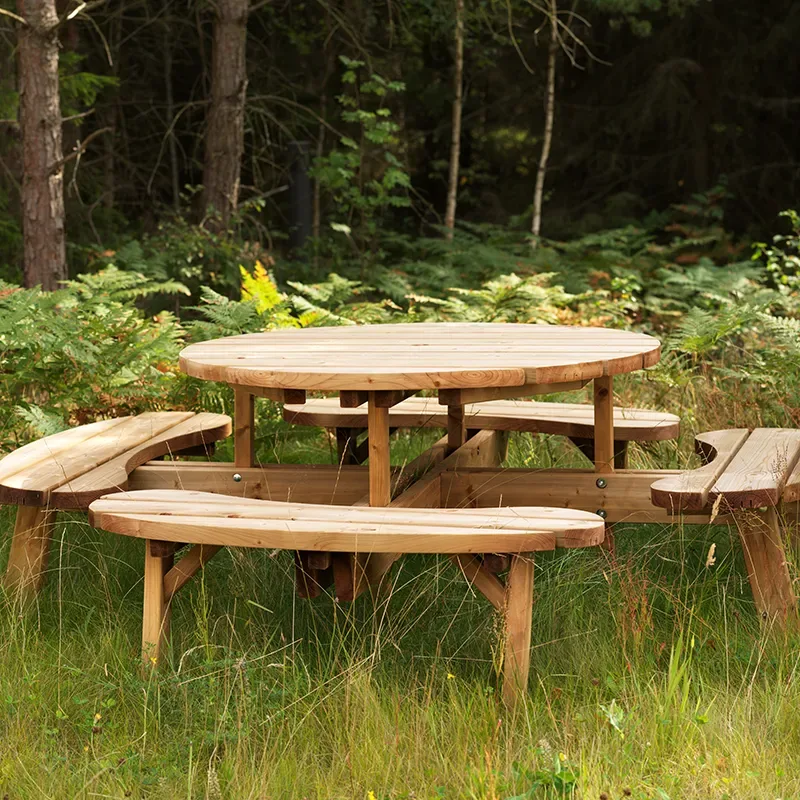 Hasselbro picknick-set imprägniert grün von Brafab – Produktfoto