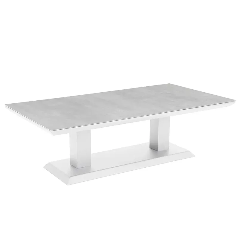 Heis Höhenverstellbarer Couchtisch 79x150 cm weiß von Brafab – Produktfoto