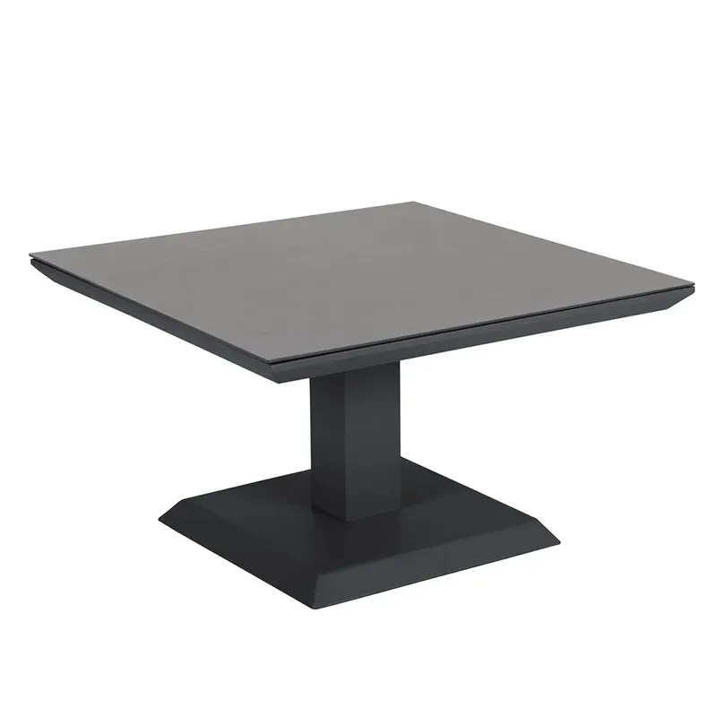 Heis Höhenverstellbarer Couchtisch 79x79 cm schwarz von Brafab – Produktfoto