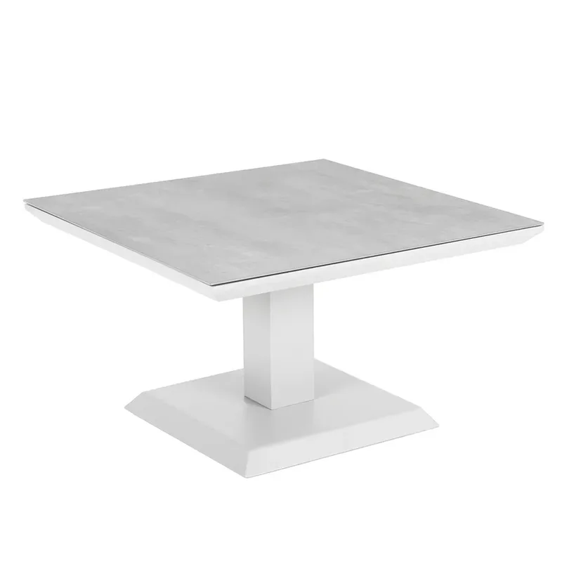 Heis Höhenverstellbarer Couchtisch 79x79 cm weiß von Brafab – Produktfoto