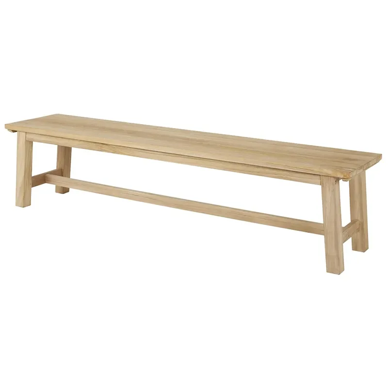 Keros Bank 190cm Teakholz by Brafab – product photo