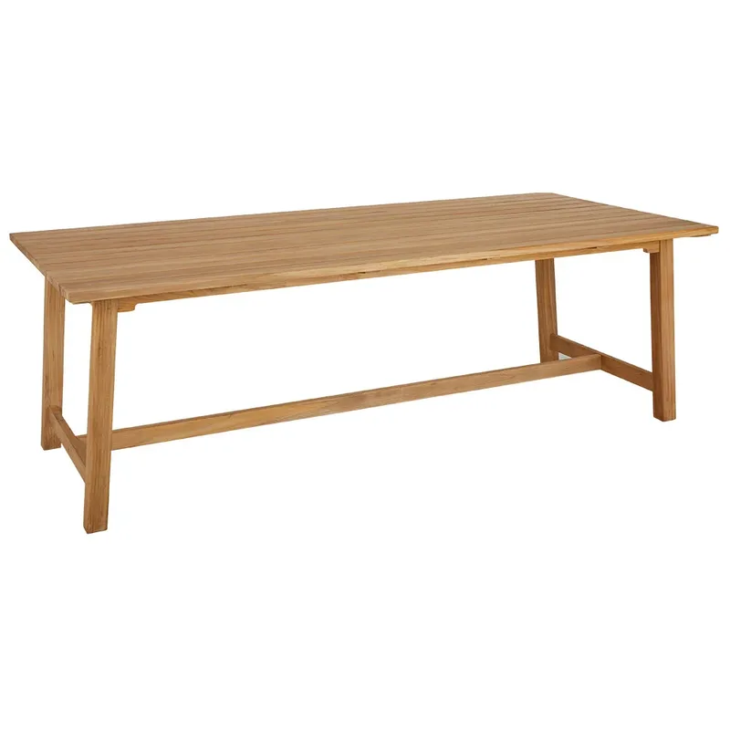 Keros Esstisch 100x220 cm Teakholz von Brafab – Produktfoto