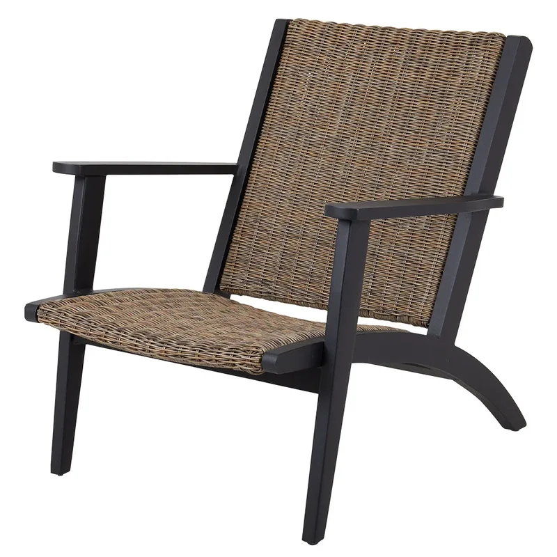 Kira Sessel schwarz/rustic von Brafab – Produktfoto