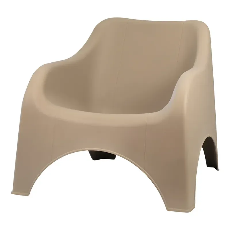 Kumo Loungesessel Taupe fra Brafab – produktbillede