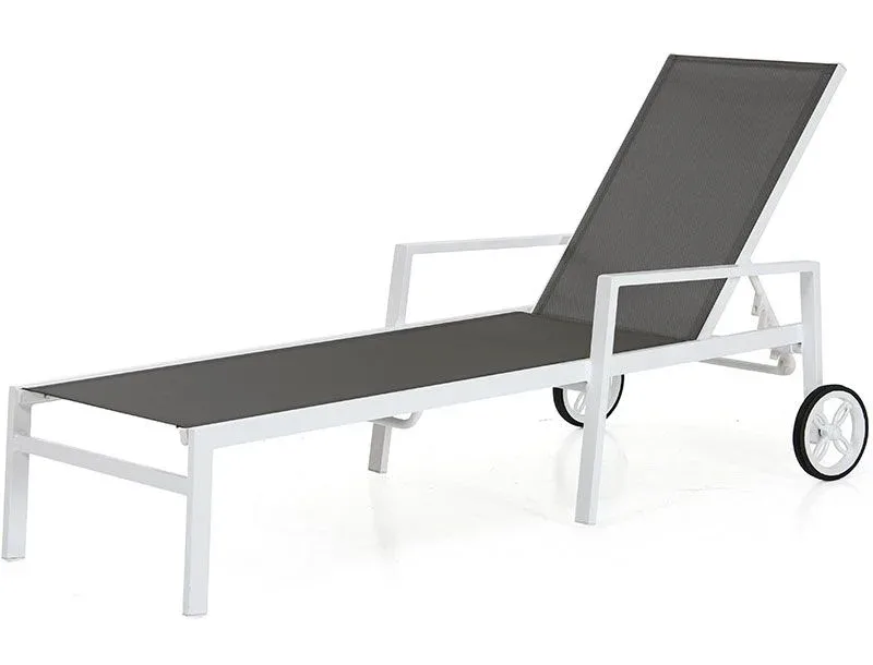 Leone Tagesbett weiß / grau by Brafab – product photo