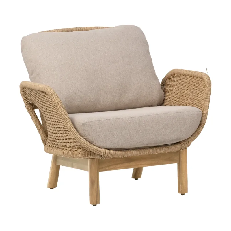 Lily Sessel Twist straw-plush wheat de Brafab – photo du produit