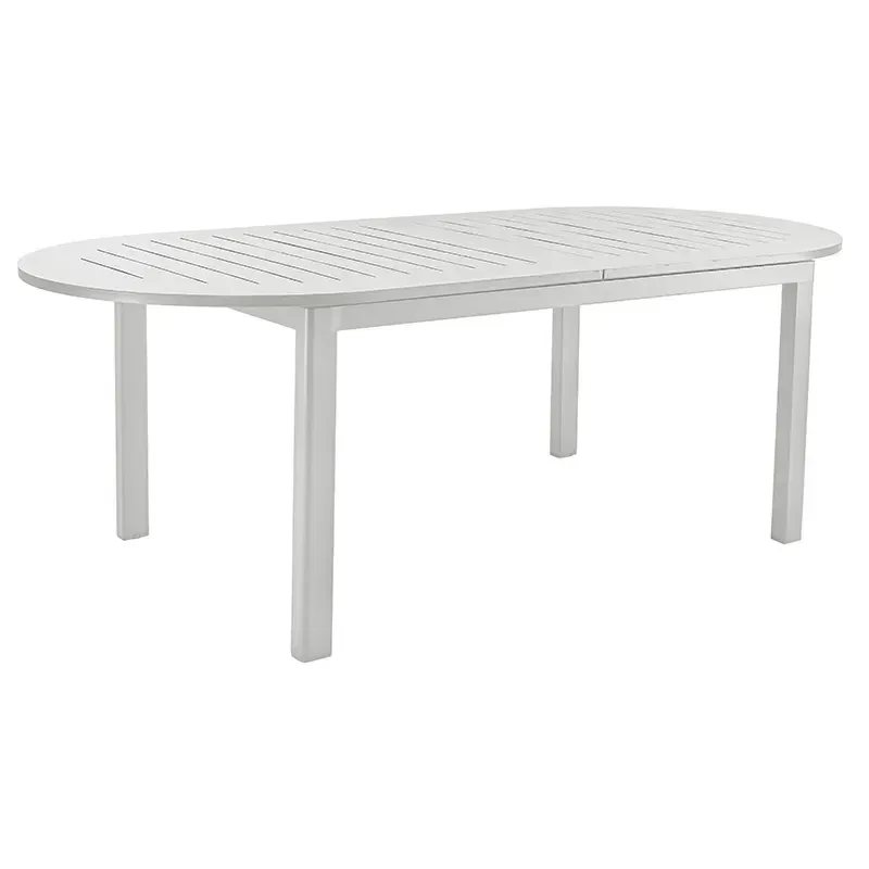 Lomma Elipse esstisch Light grey de Brafab – photo du produit