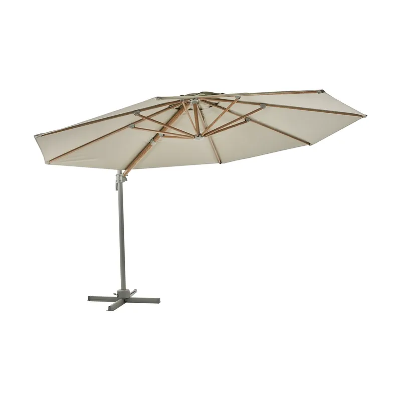 Luzzi Ampelschirm Khaki von Brafab – Produktfoto