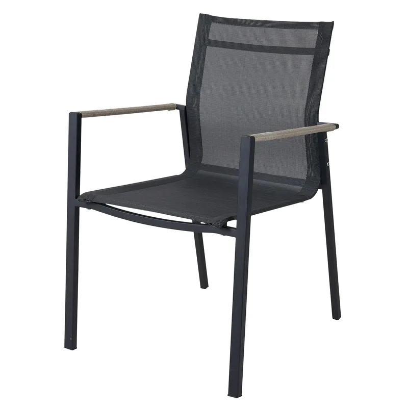 Lyra Sessel schwarz/grau de Brafab – photo du produit