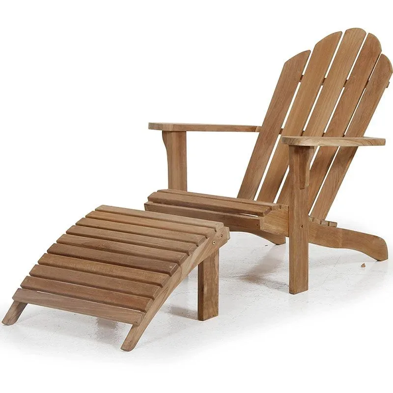Margariti Liegestuhl Natur Teak von Brafab – Produktfoto