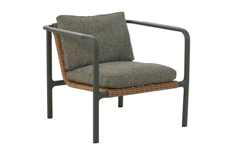 Motty Sessel Nordic green-teddy verde von Brafab – Produktfoto