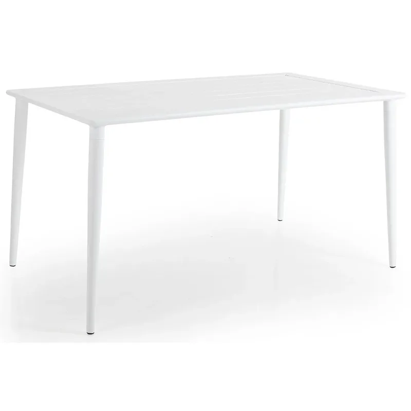 Nimes Esstisch 78x140 cm weiß von Brafab – Produktfoto