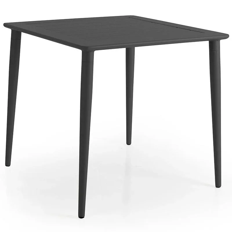 Nimes Esstisch 78x78 cm anthrazit von Brafab – Produktfoto