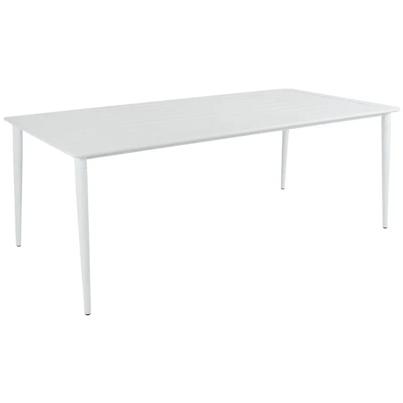 Nimes Esstisch 98x200 cm weiß von Brafab – Produktfoto