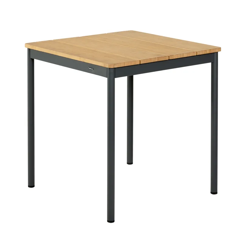 Nox Bistro Tisch 70x70 – Bambus/Anthracite by Brafab – product photo