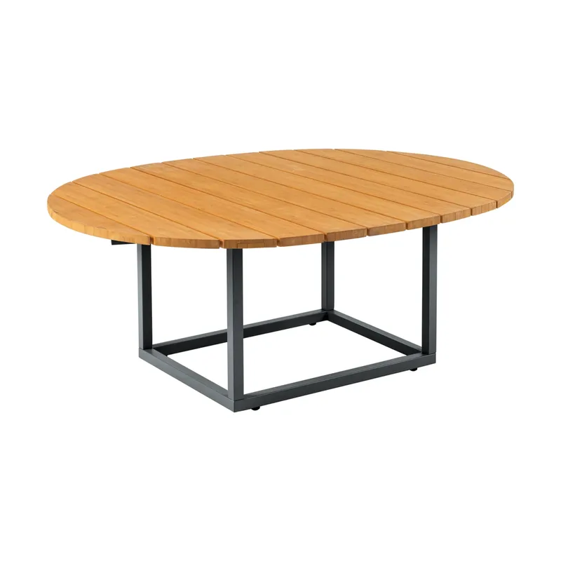 Olive Couchtisch Anthrazit-Bambus, 110x80 cm von Brafab – Produktfoto