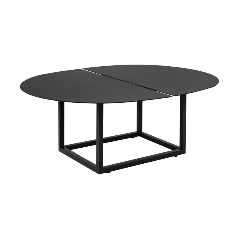 Olive Couchtisch Schwarz, 110x80 cm von Brafab – Produktfoto