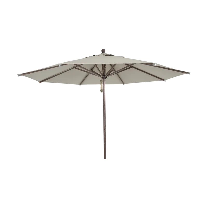 Paliano Sonnenschirm Braun-taupe 350 cm de Brafab – photo du produit