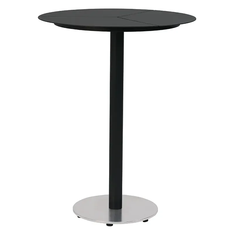 Peace bar-tisch 80 cm schwarz von Brafab – Produktfoto