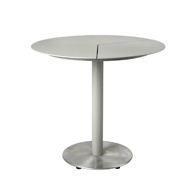 Peace Bistro Cafétisch 80 cm Light Grey de Brafab – photo du produit