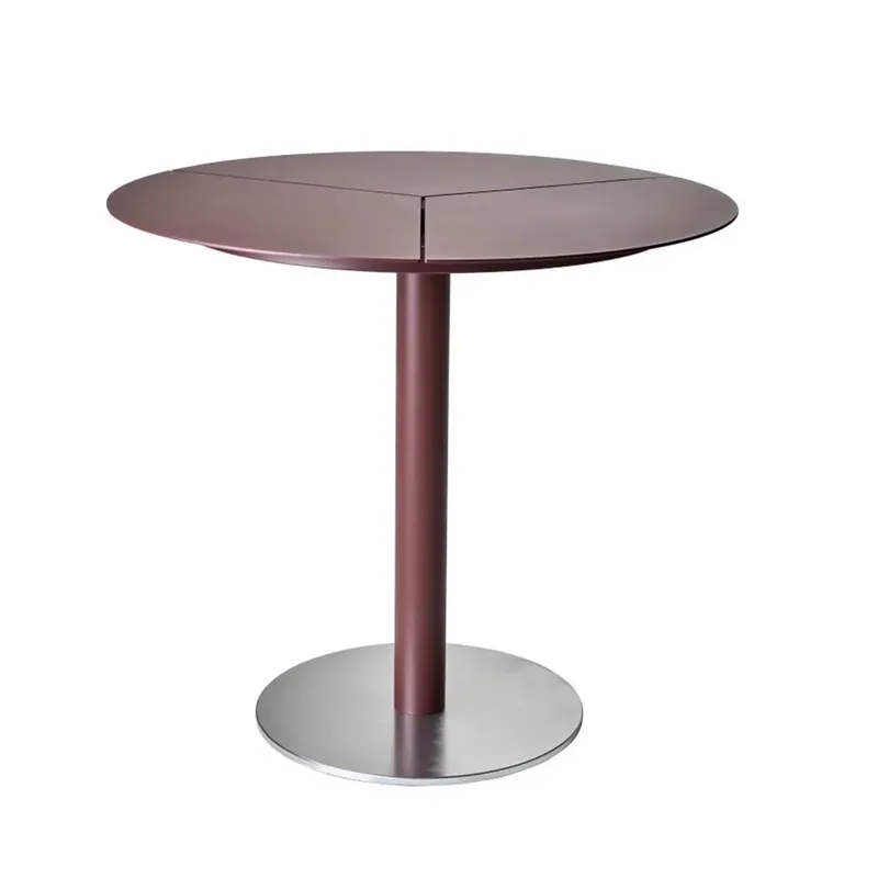 Peace Bistro Cafétisch 80 cm Zin Red von Brafab – Produktfoto