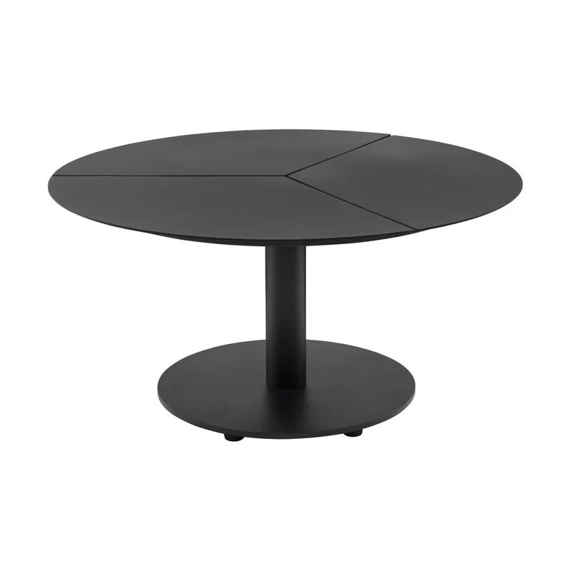 Peace Couchtisch Schwarz, Ø80x46 cm by Brafab – product photo