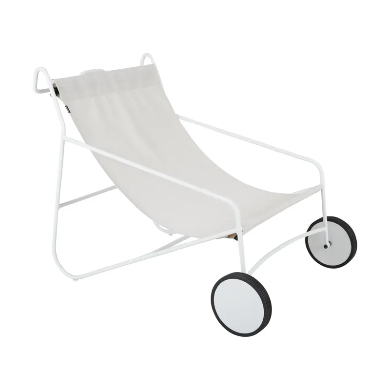 Poul Chair Lounge-Sessel Weiß från Brafab – produktbild