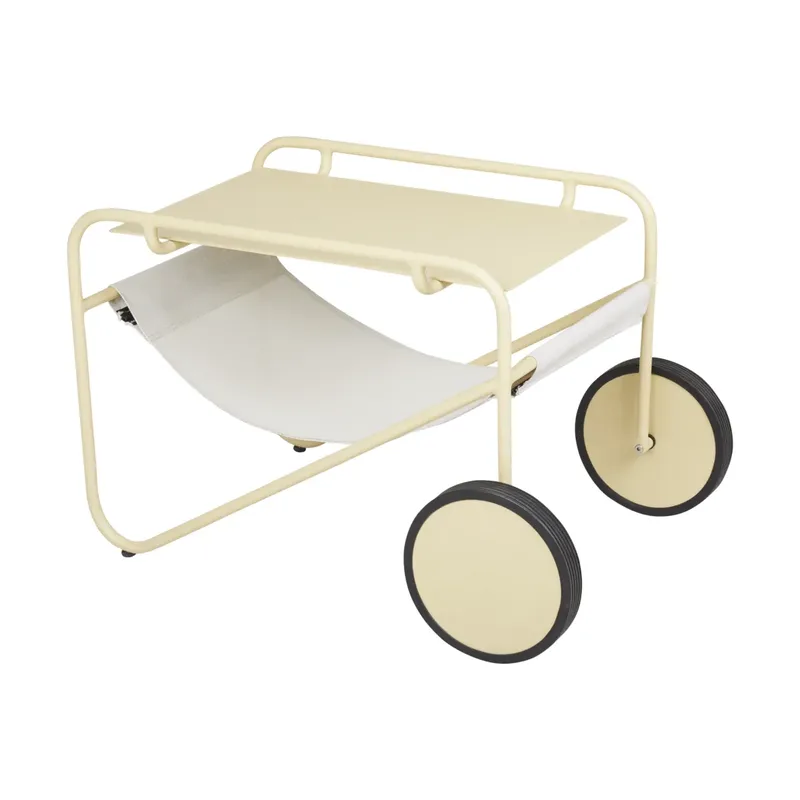 Poul Table Beistelltisch Lemon-off white, 72x44 cm från Brafab – produktbild