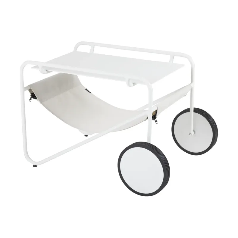 Poul Table Beistelltisch White-off white, 72x44 cm by Brafab – product photo