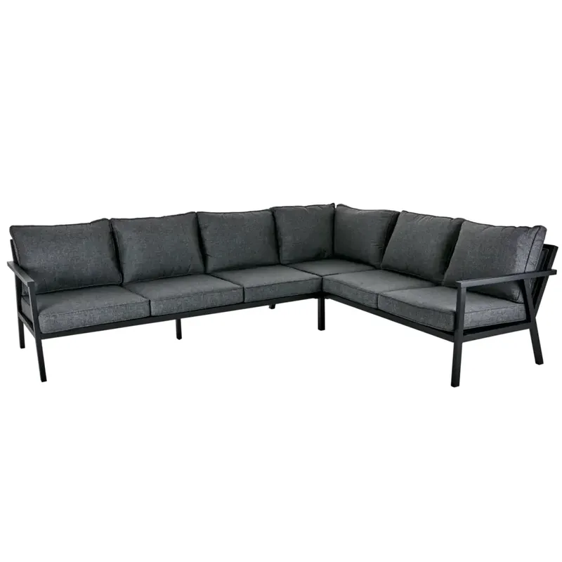 Rana Ecksofa 224x291 cm schwarz by Brafab – product photo