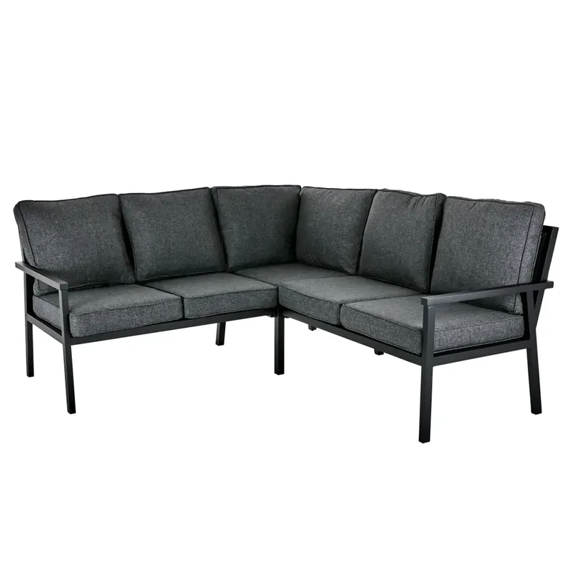 Rana Ecksofa hoch schwarz by Brafab – product photo