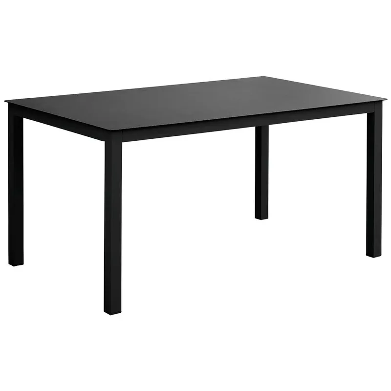 Rana Esstisch 90x150 cm schwarz von Brafab – Produktfoto