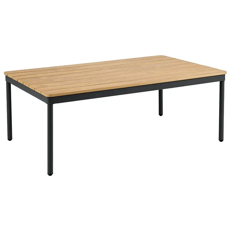 Reno couchtisch 70x110 cm Schwarz / Natural would von Brafab – Produktfoto