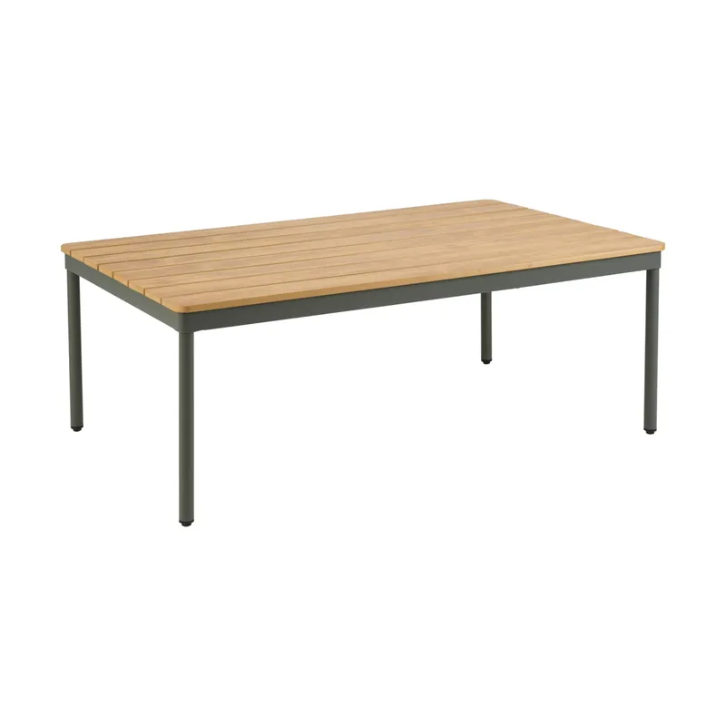 Reno Couchtisch Nordic green-natural wood, 110x70 cm by Brafab – product photo