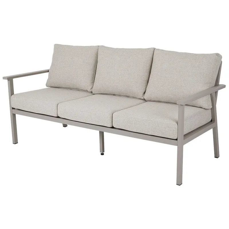 Samvaro 3-Sitzer Sofa khaki/sand by Brafab – product photo