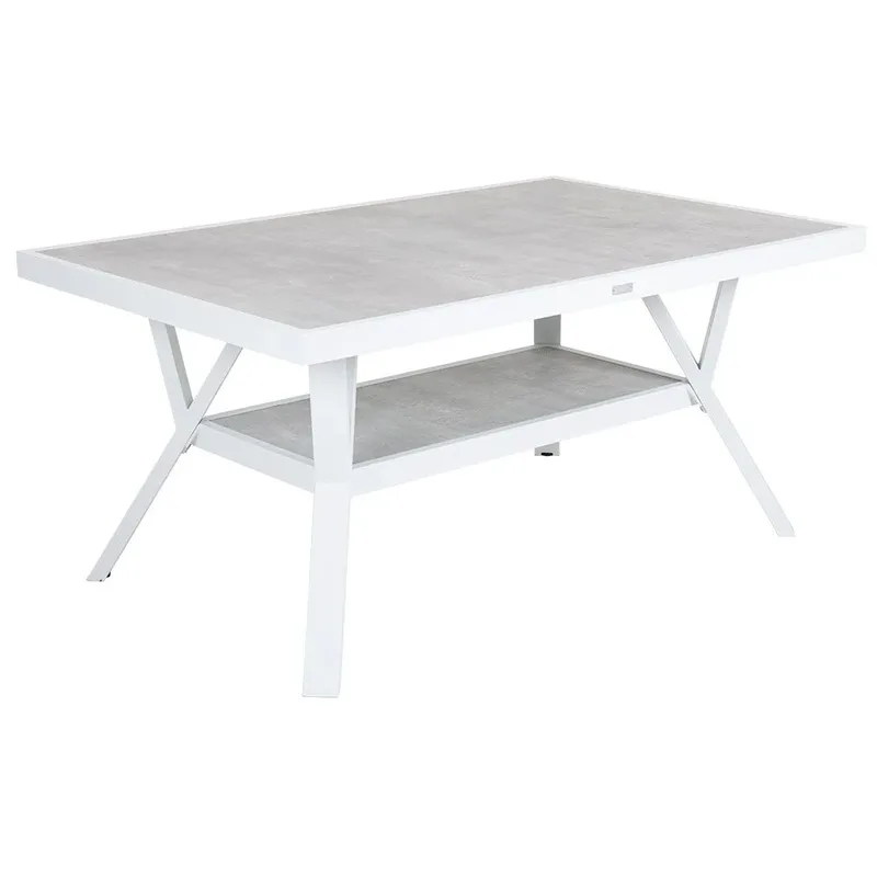 Samvaro Couchtisch 90x140 cm weiß / grau von Brafab – Produktfoto