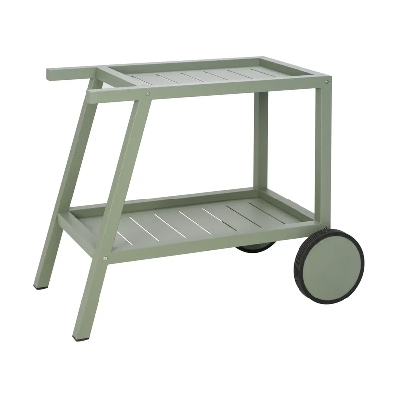 Samvaro Servierwagen 86x49x69 cm Dusty green by Brafab – product photo