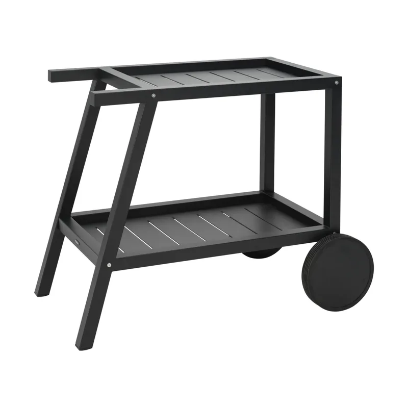 Samvaro Servierwagen 86x49x69 cm Schwarz von Brafab – Produktfoto