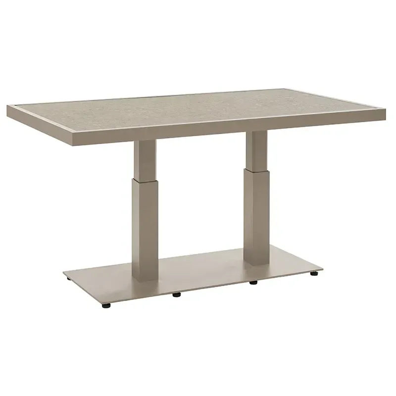 Scale couchtisch 85x140 cm khaki / Greish Ceramic by Brafab – product photo