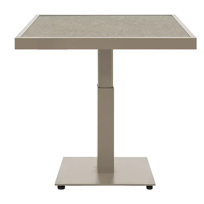Scale couchtisch 85x85 cm khaki / Greish Ceramic von Brafab – Produktfoto