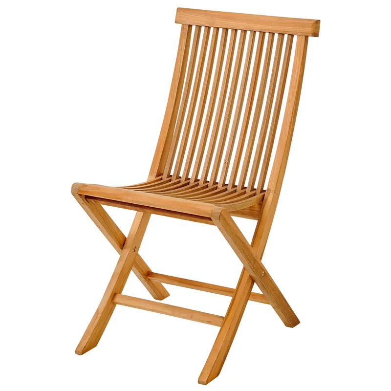 Turin Esszimmerstuhl Natur Teak von Brafab – Produktfoto