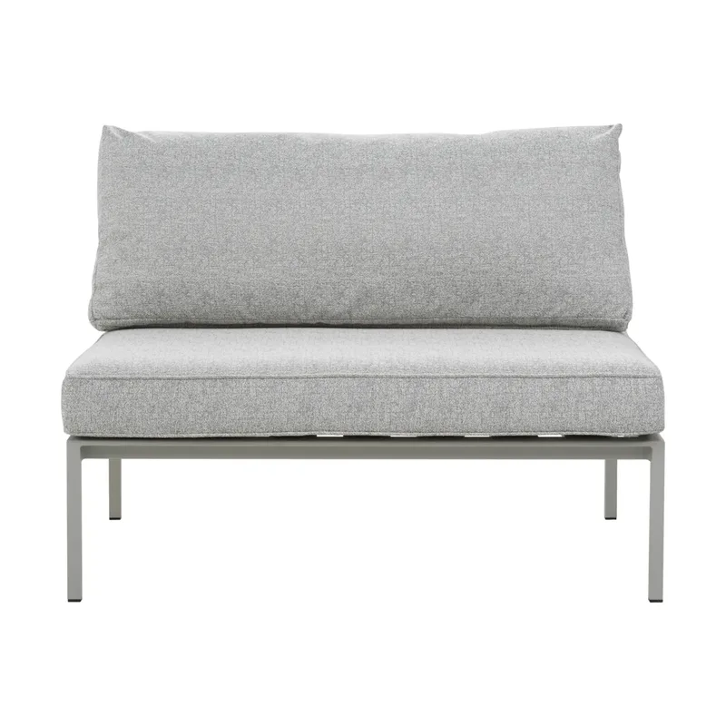 Upper Modulsofa Light grey-digi grey, Mittelteil by Brafab – product photo