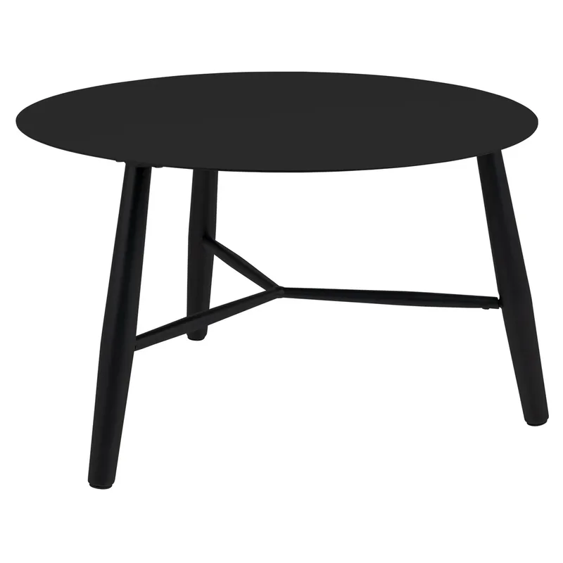 Vannes Couchtisch schwarz 75 cm von Brafab – Produktfoto