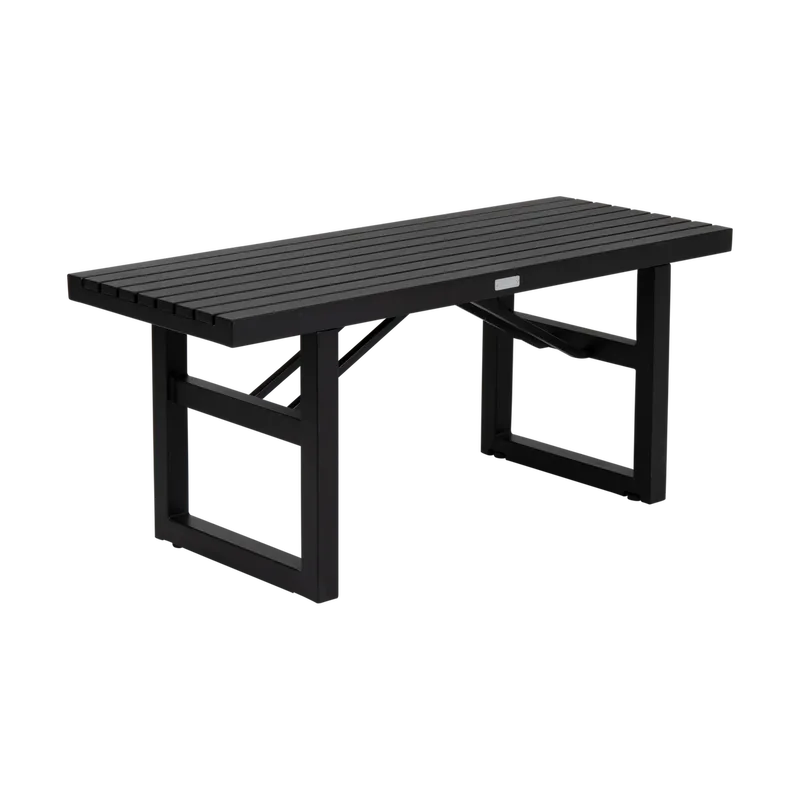 Vevi Bank Schwarz 105 cm von Brafab – Produktfoto