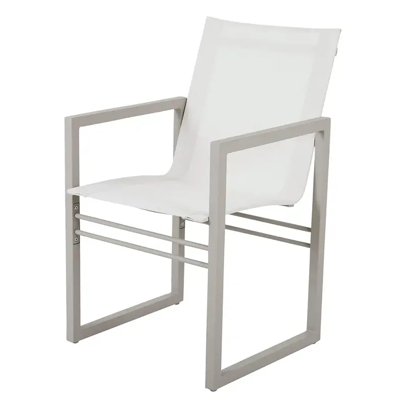 Vevi Sessel khaki/weiß von Brafab – Produktfoto