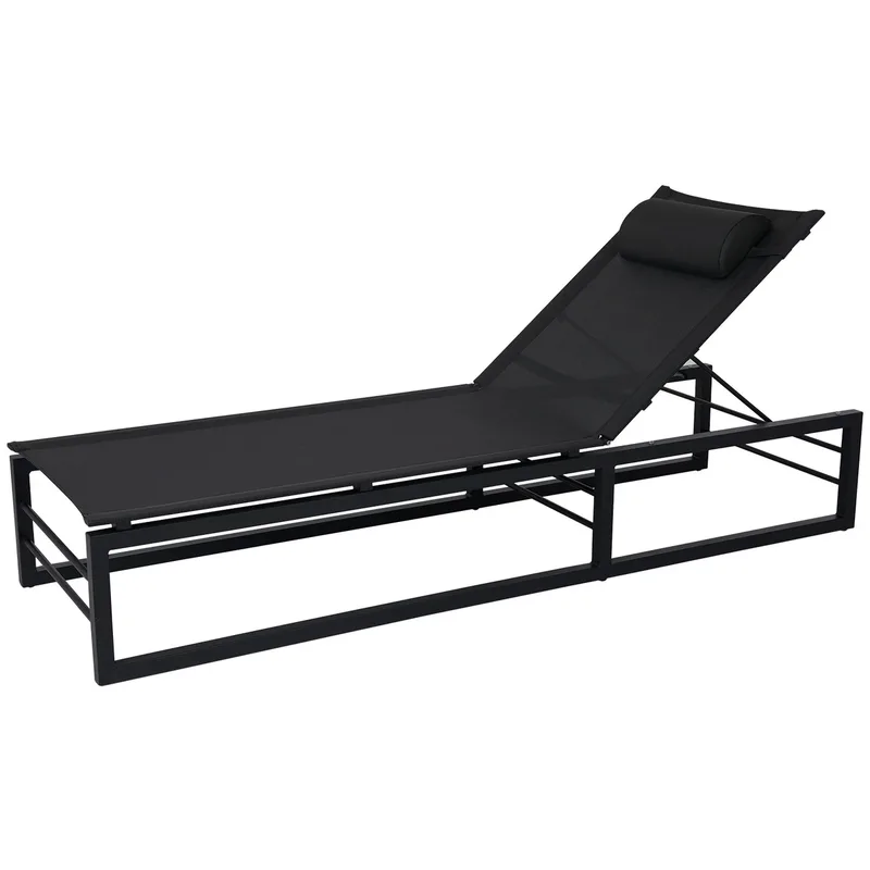 Vevi Tagesbett schwarz/schwarz de Brafab – photo du produit