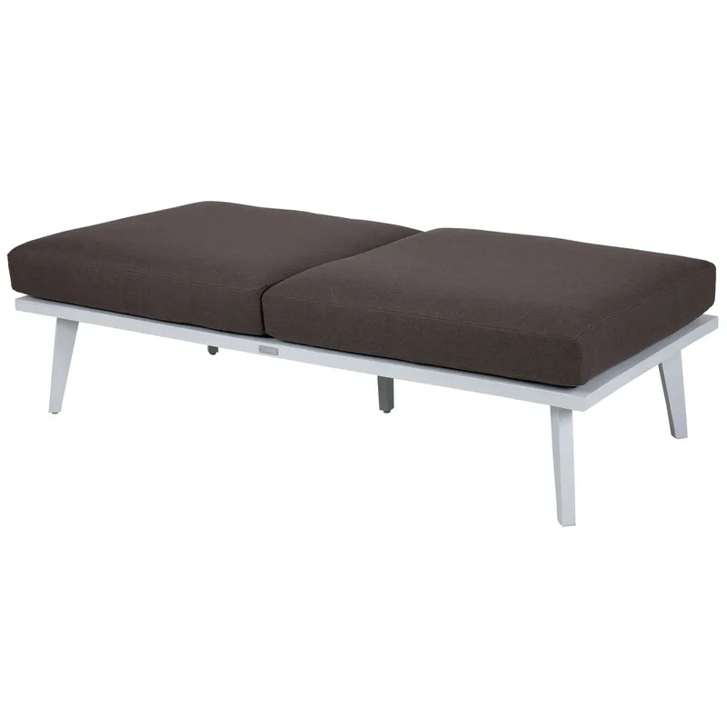 Villac 2-Sitzer-Modul weiß/braun de Brafab – photo du produit