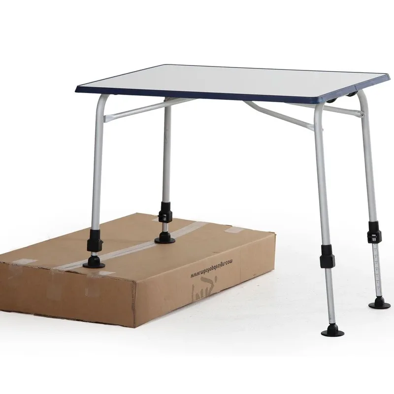 Volga Campingtisch silber/weiß 60x80 cm by Brafab – product photo